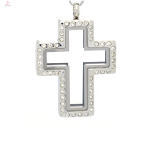 Schnelles Verschiffen Jesus Halskette Medaillon, Kreuz Medaillon Anhänger, Puzzle Medaillon Anhänger